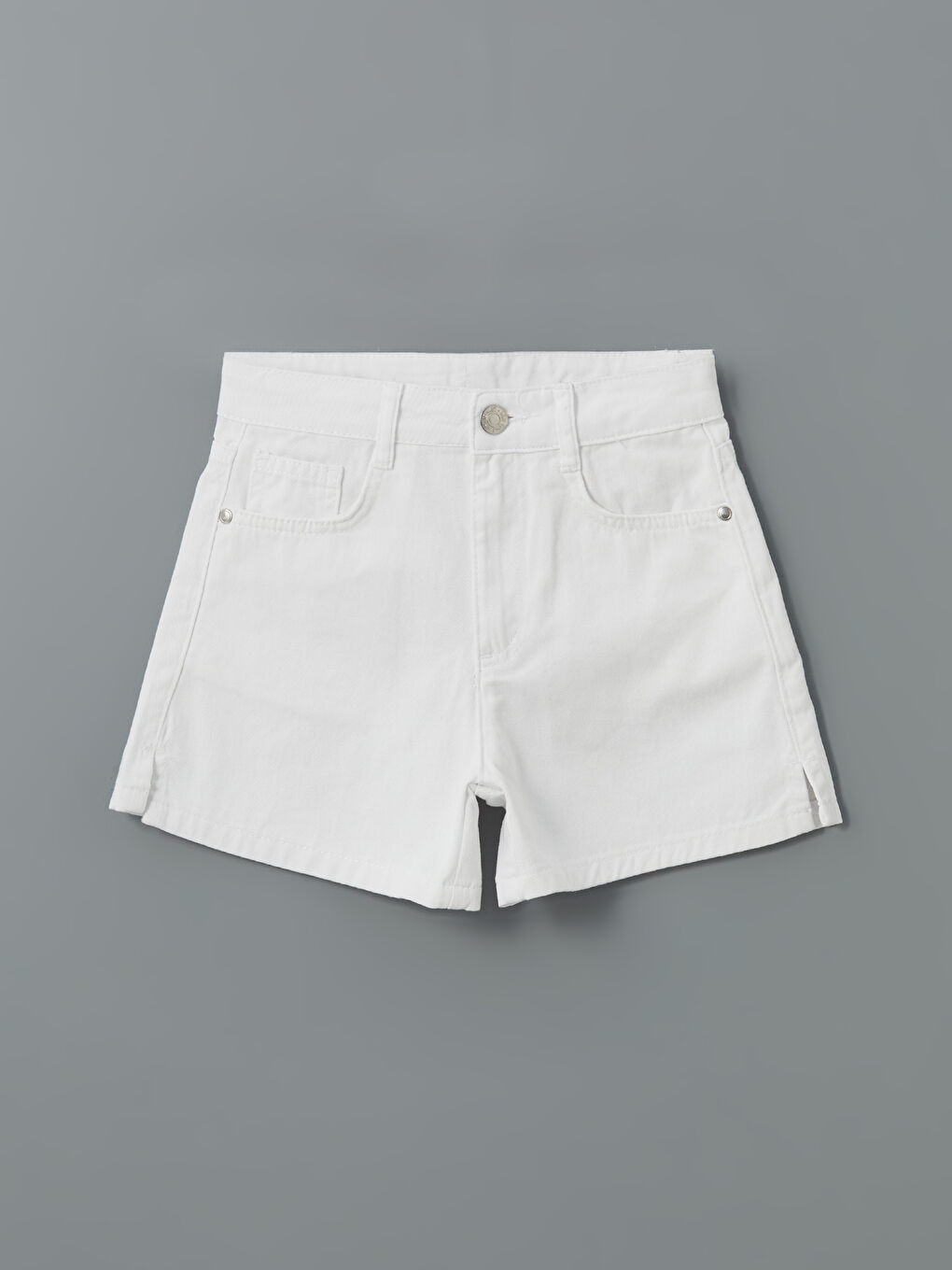 Adjustable Elastic Waist Girl'S Shorts -S58546Z4-Q6K