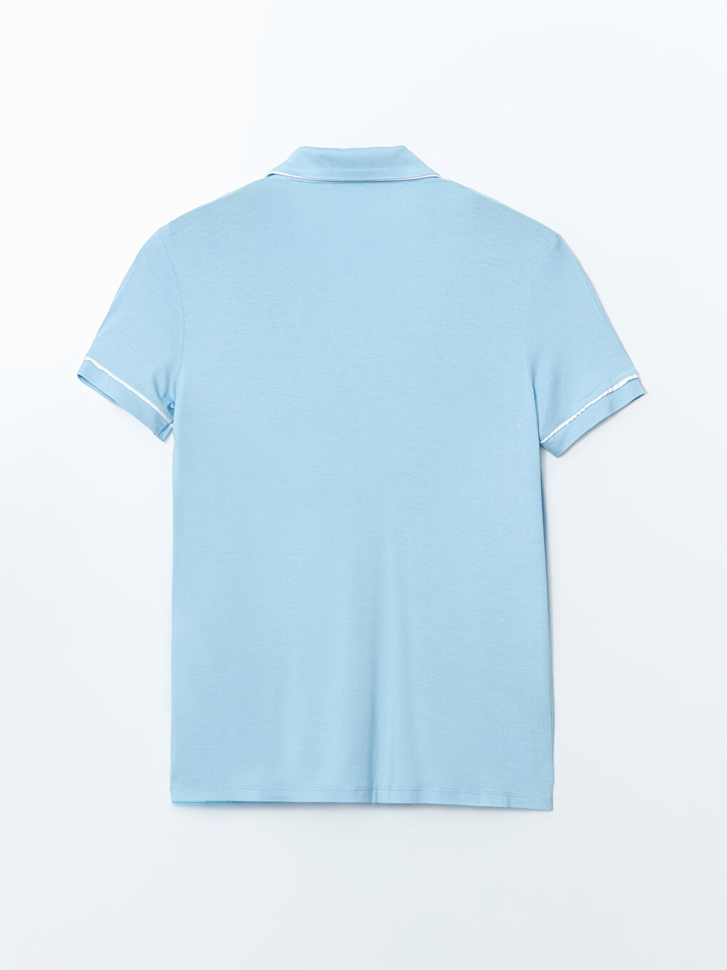 Lila Gömlek Yaka Kadın Pijama Üstü-1