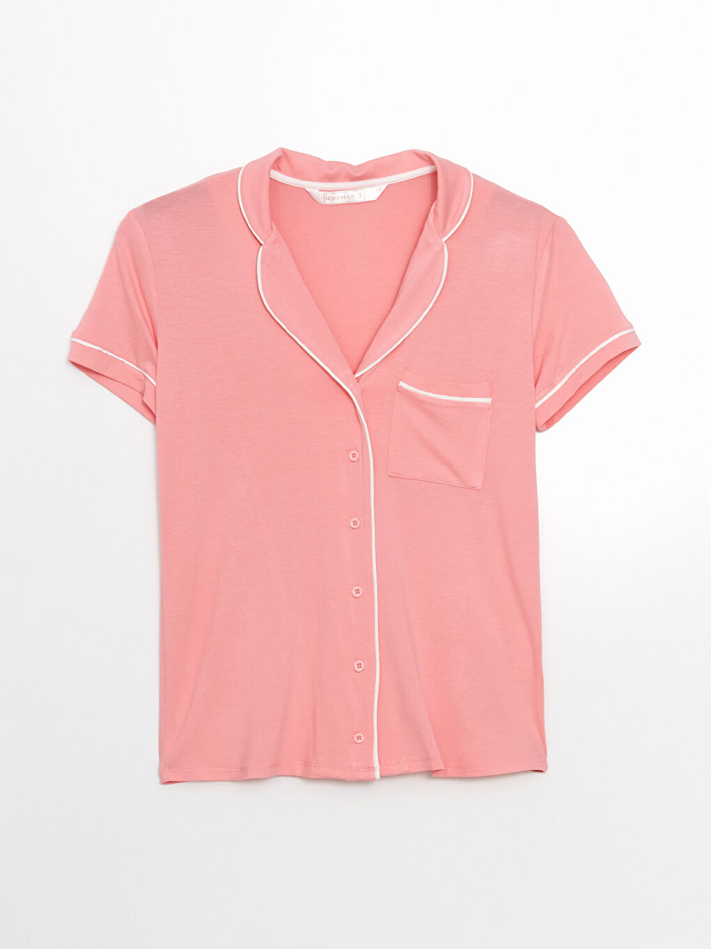 Shirt Collar Women’S Short Pajama Set -S58631Z8-FHG