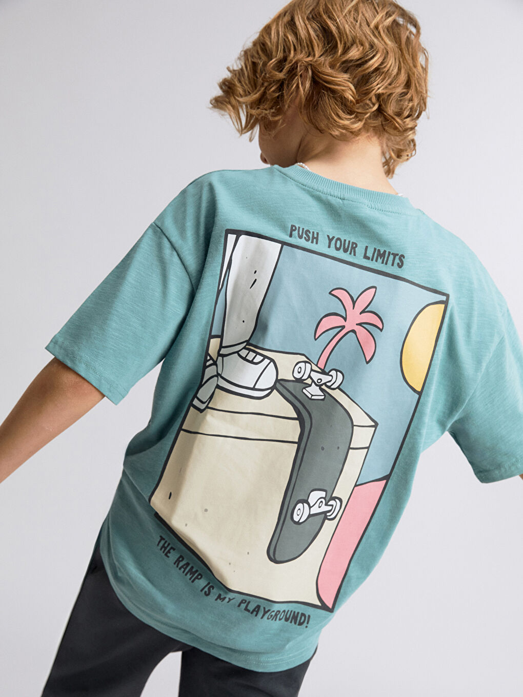 Boy GREEN T-Shirt -S58683Z4-GP4