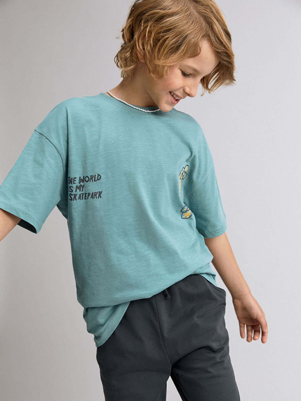 Boy GREEN T-Shirt -S58683Z4-GP4