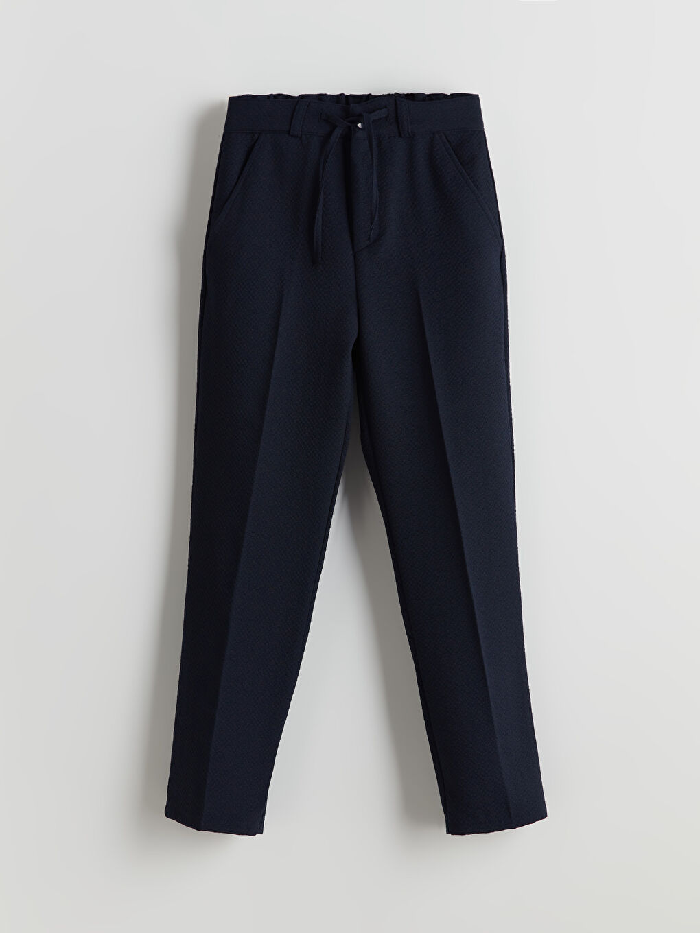 Lacivert Beli Lastikli Erkek Çocuk Pantolon