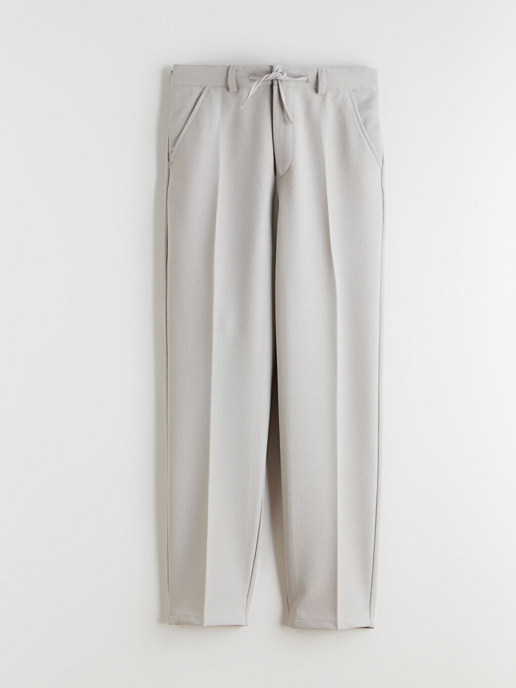 Gri Beli Lastikli Erkek Çocuk Pantolon