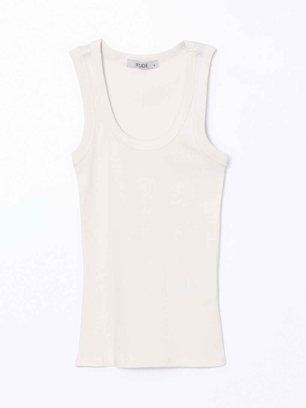 U Neck Crop Women's Tank Top -S58699Z8-FRC