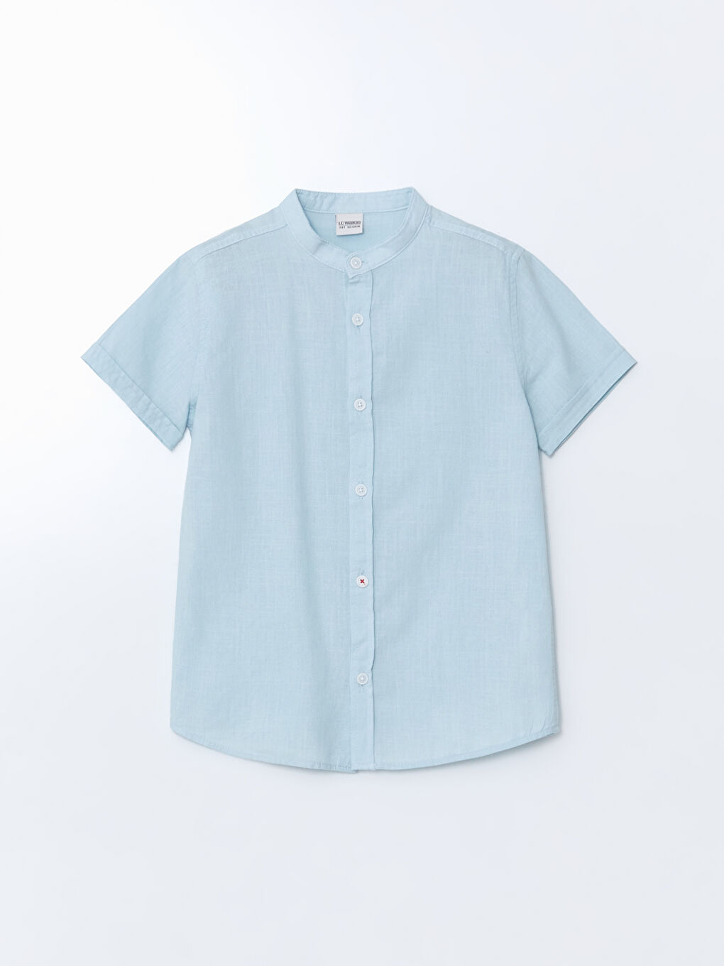Grandad Collar Boys' Shirt -S58709Z4-G2E