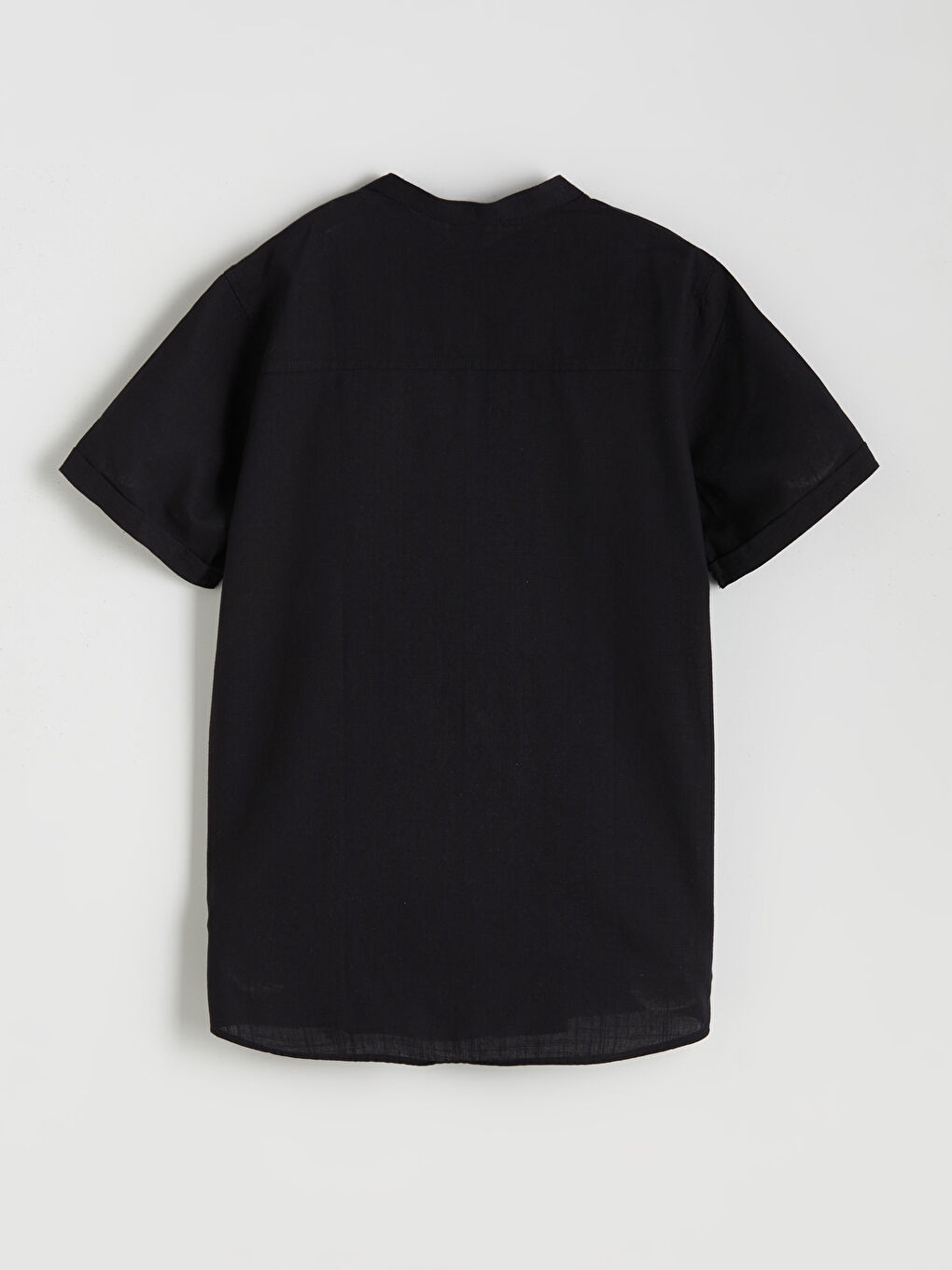 Grandad Collar Boys' Shirt-3