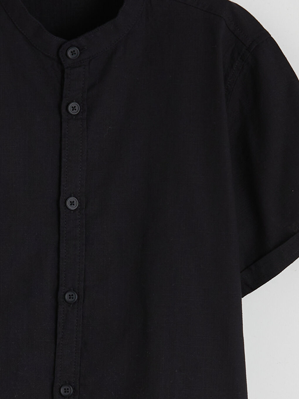 Grandad Collar Boys' Shirt-6