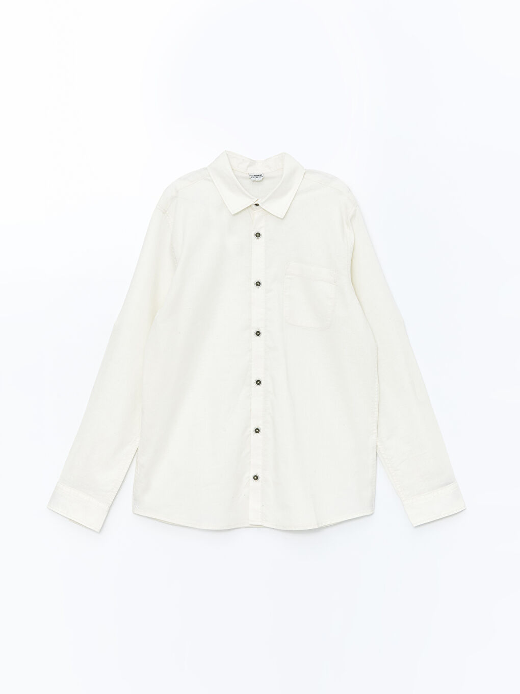 Linen Blend Boys' Shirt -S58717Z4-FDJ