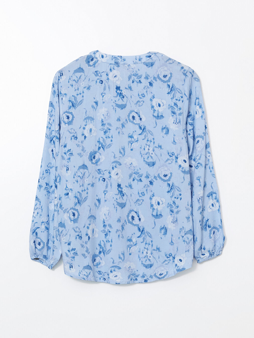 Tie Neck Patterned Women's Blouse -S58828Z8-LQK