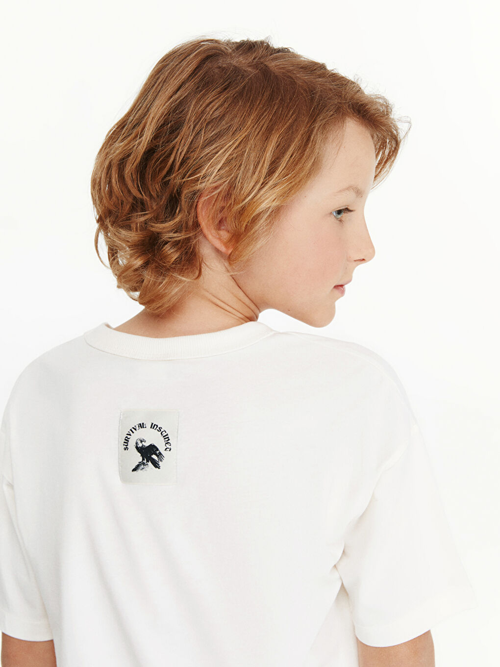 Crew Neck Boys' T-Shirt -S58860Z4-FDV
