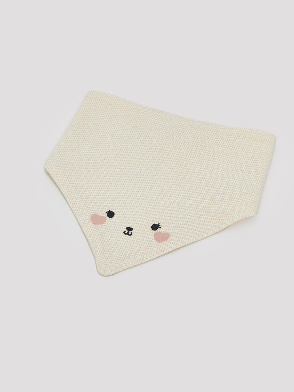 Hayvan Figürlü Kız Bebek Mama Önlüğü-1