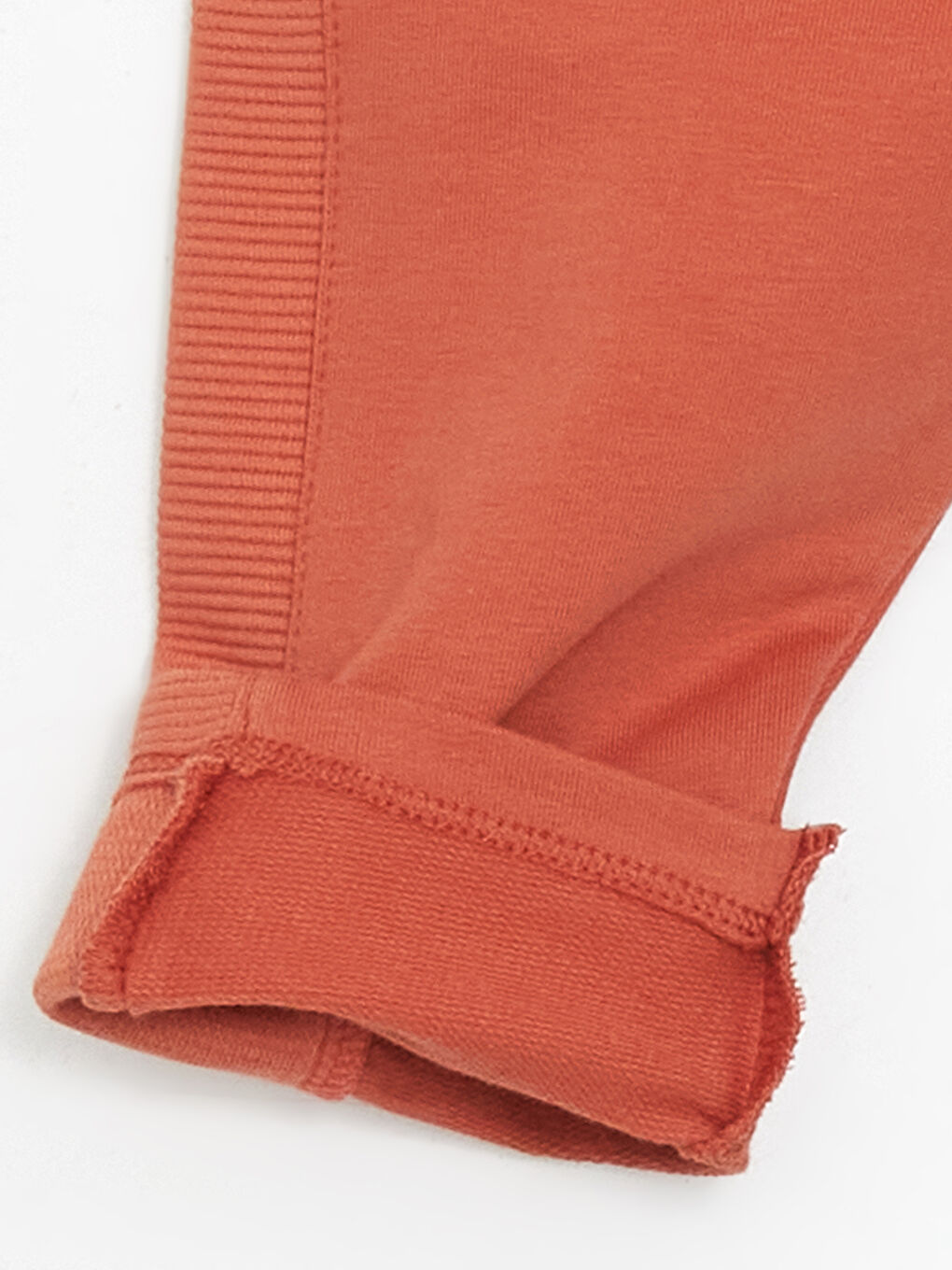 Turuncu Beli Lastikli Erkek Bebek Eşofman Altı-2