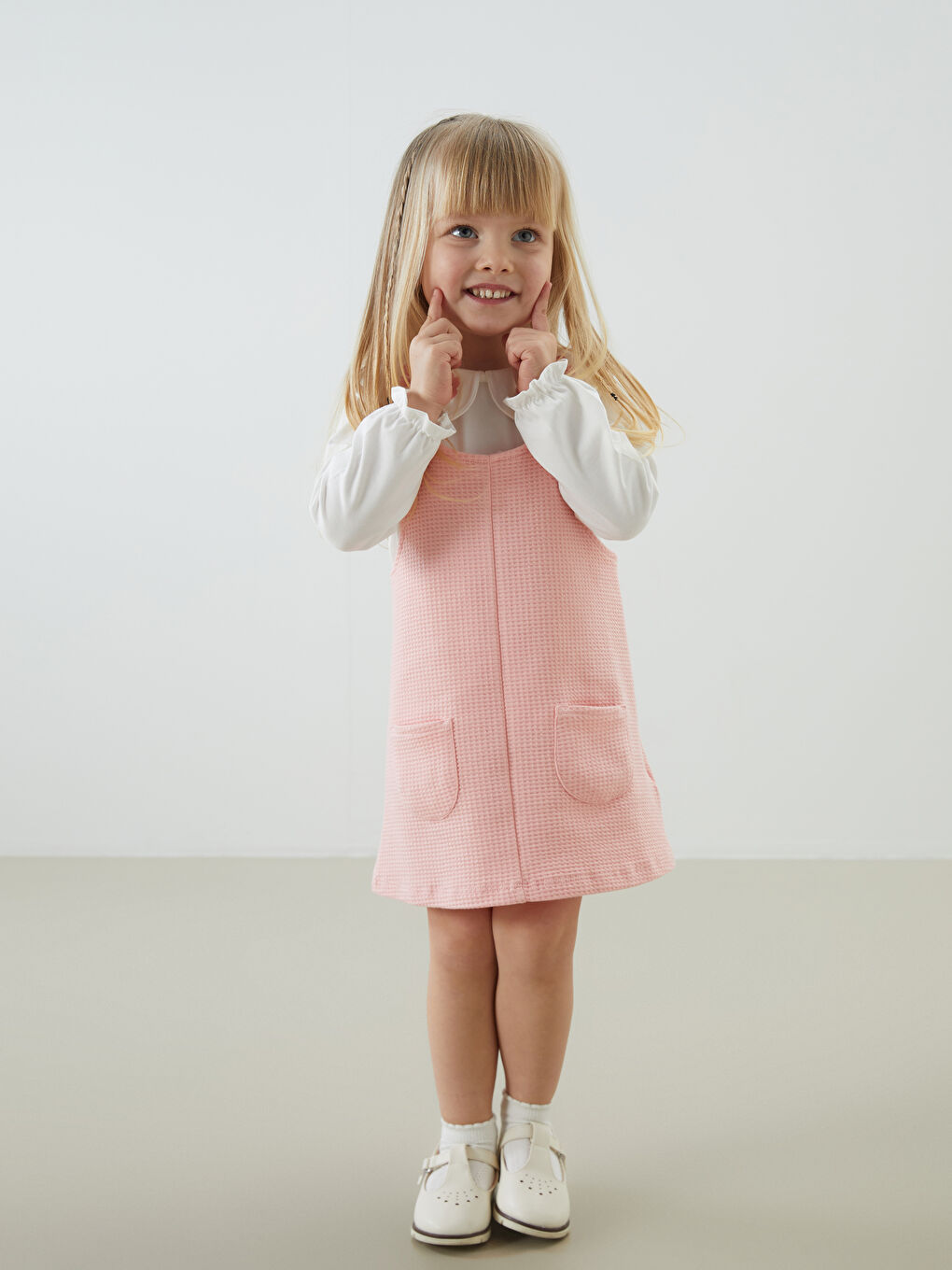 Peter Pan Collar Baby Girls' Blouse and Dress 2 Pack -S58994Z1-G7Z