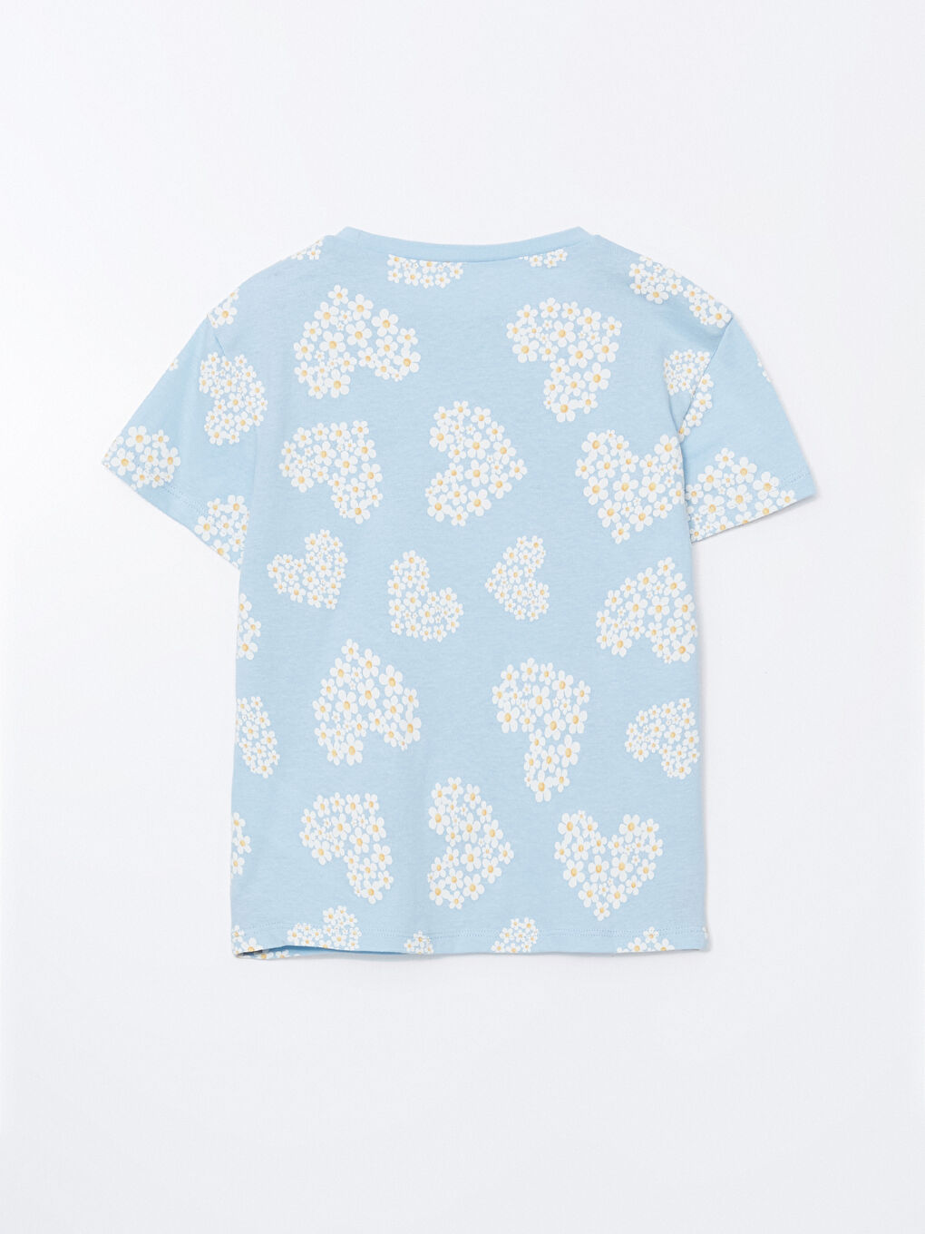 Printed Floral Girls' T-Shirt 2 Pack -S58998Z1-FXD