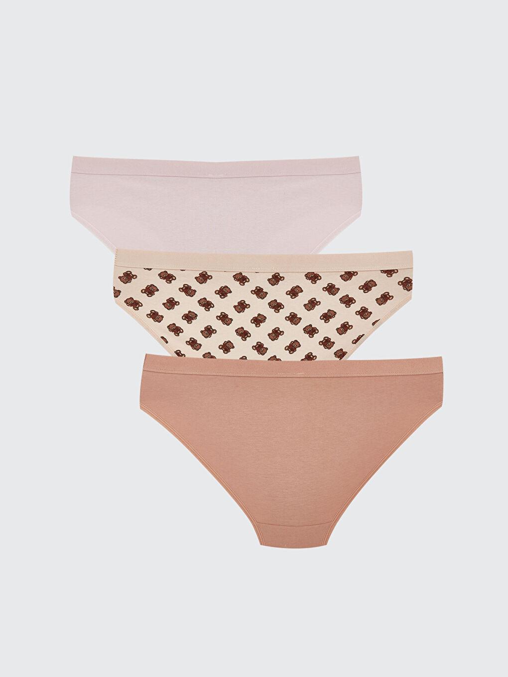 Printed Bikini Briefs 3 Pack -S59038Z8-LQB