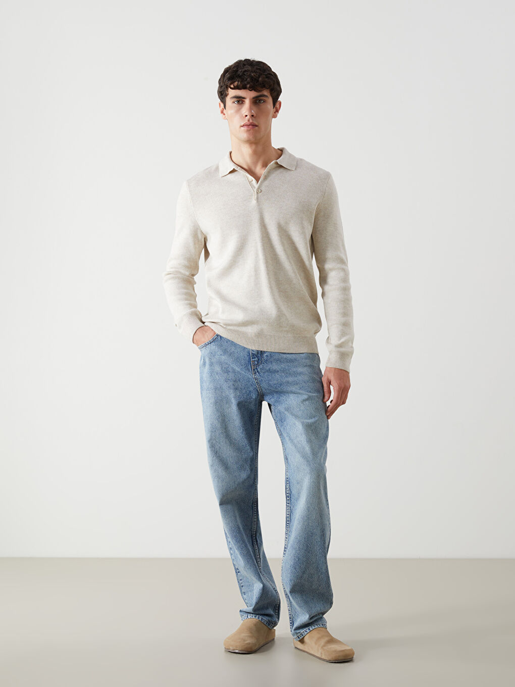 Baggy Fit Men's Jeans -S59050Z8-H45