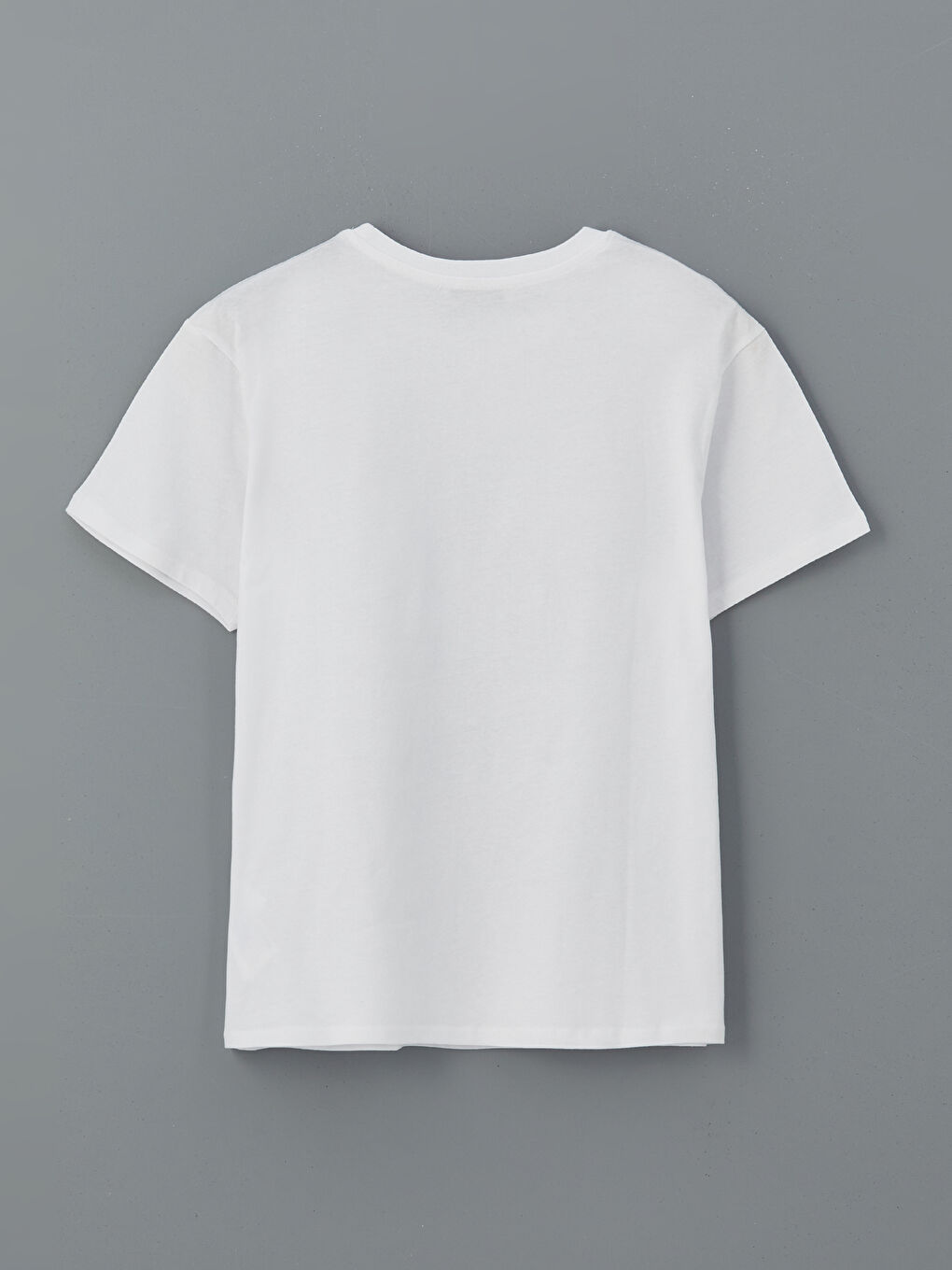 Crew Neck Bow Printed Women's T-Shirt -S59055Z8-Q6K