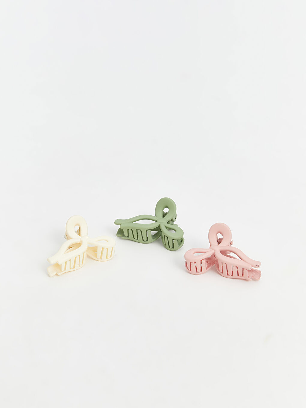 Bow Detailed Women's Hair Clip Set 3-pack -S59065Z8-M0T