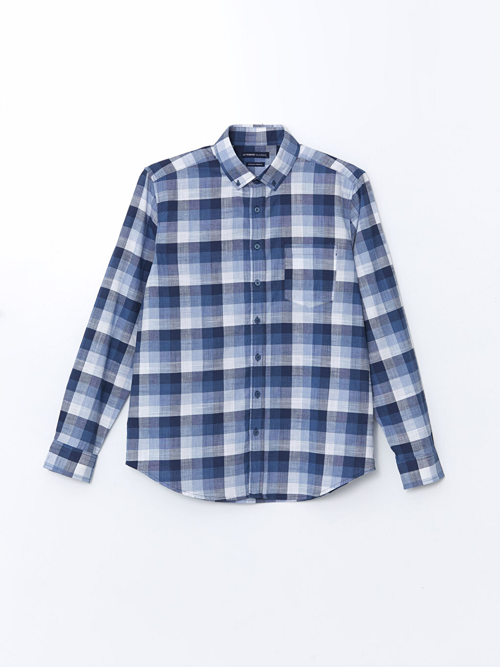 LCWAIKIKI Classic Regular Fit Men's Shirt -S59113Z8-LMR