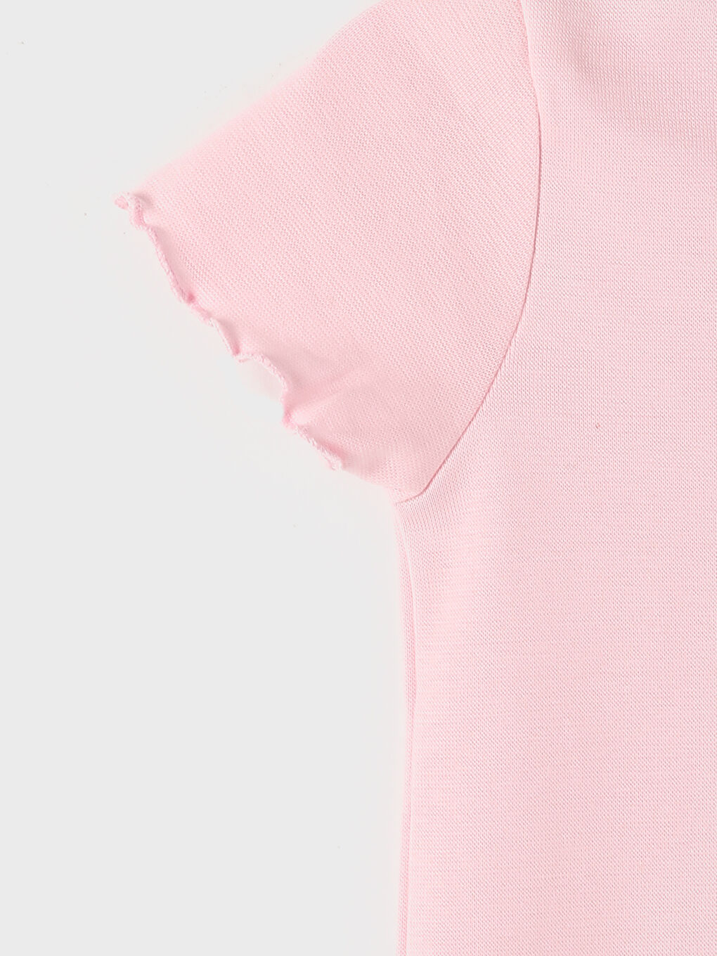 تيشيرت للبنات بياقة دائرية مطبوع-5