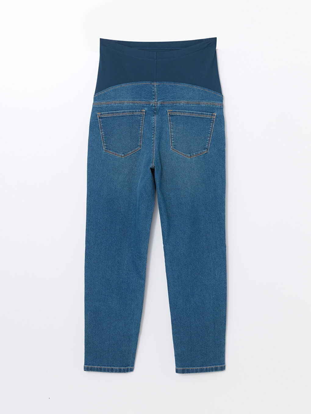 Trudničke farmerke mom fit kroja sa pojasom preko stomaka -S59128Z8-507