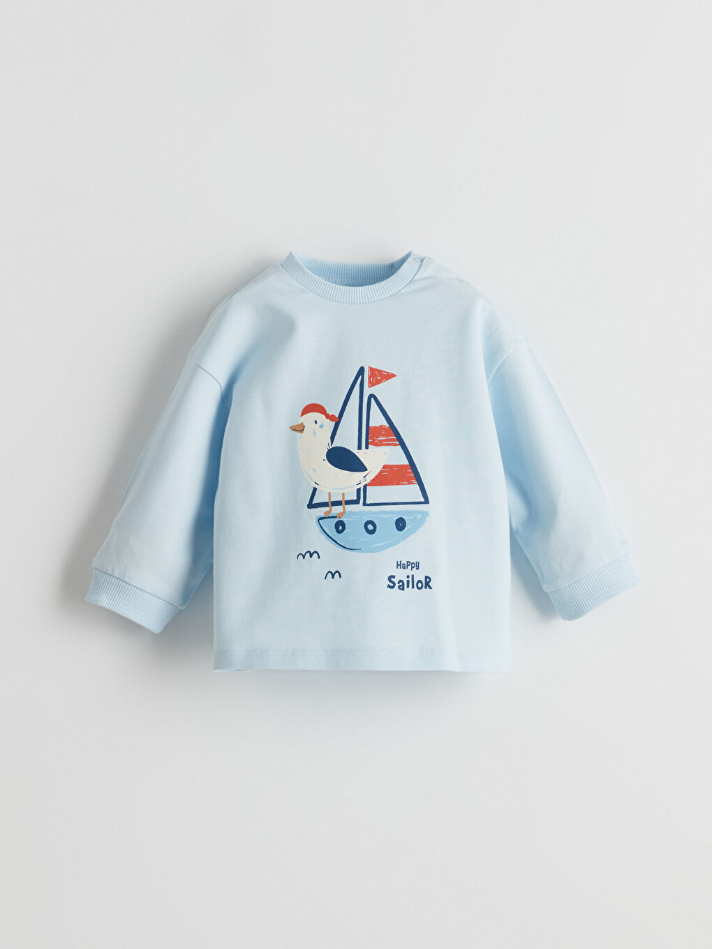 Crew Neck Striped Baby Boy T-Shirt, Pack of 2 -S59130Z1-YMQ