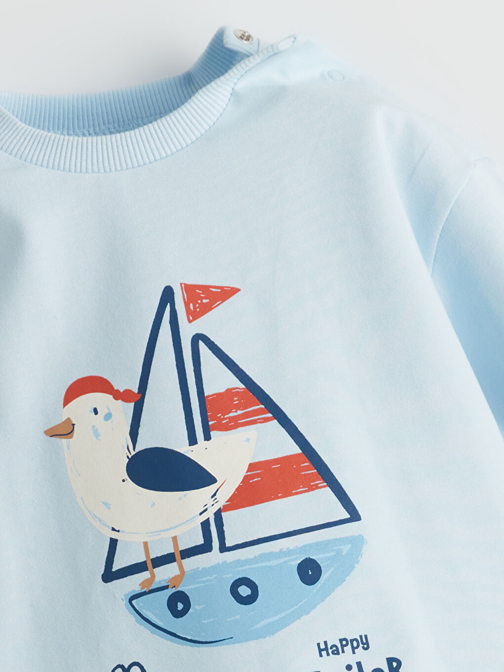 Crew Neck Striped Baby Boy T-Shirt, Pack of 2 -S59130Z1-YMQ