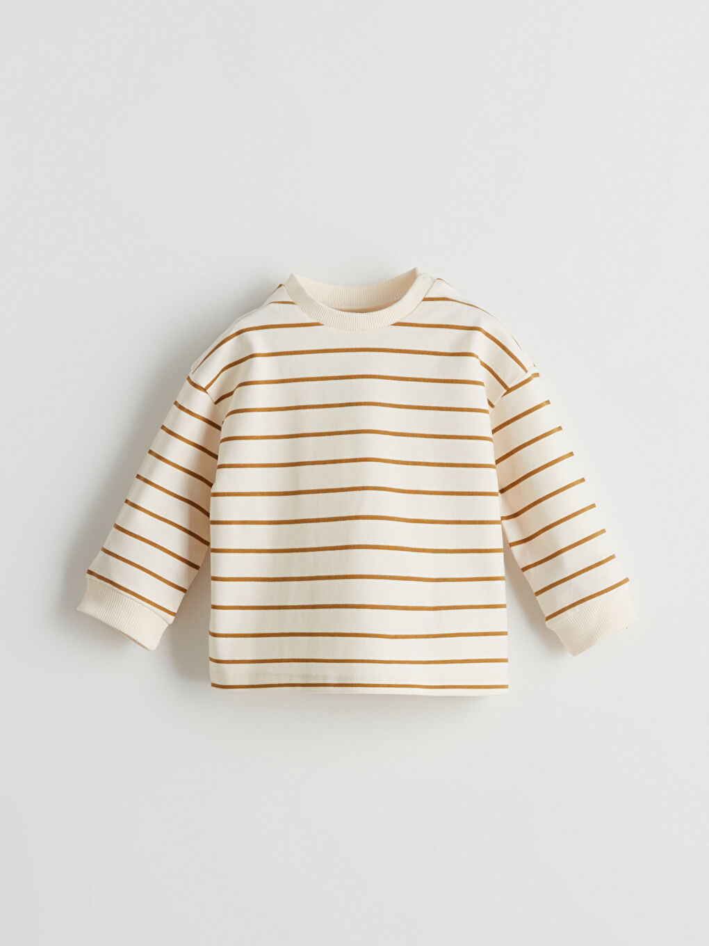 Crew Neck Striped Baby Boy T-Shirt, Pack of 2 -S59130Z1-YMQ