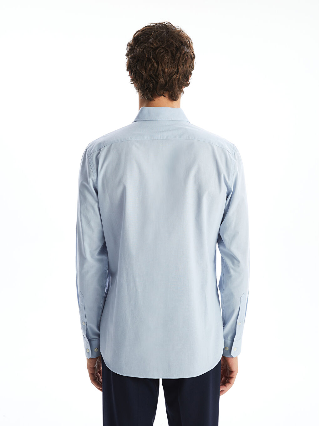 Regular Fit Long Sleeve Men's Shirt -S59143Z8-DLZ