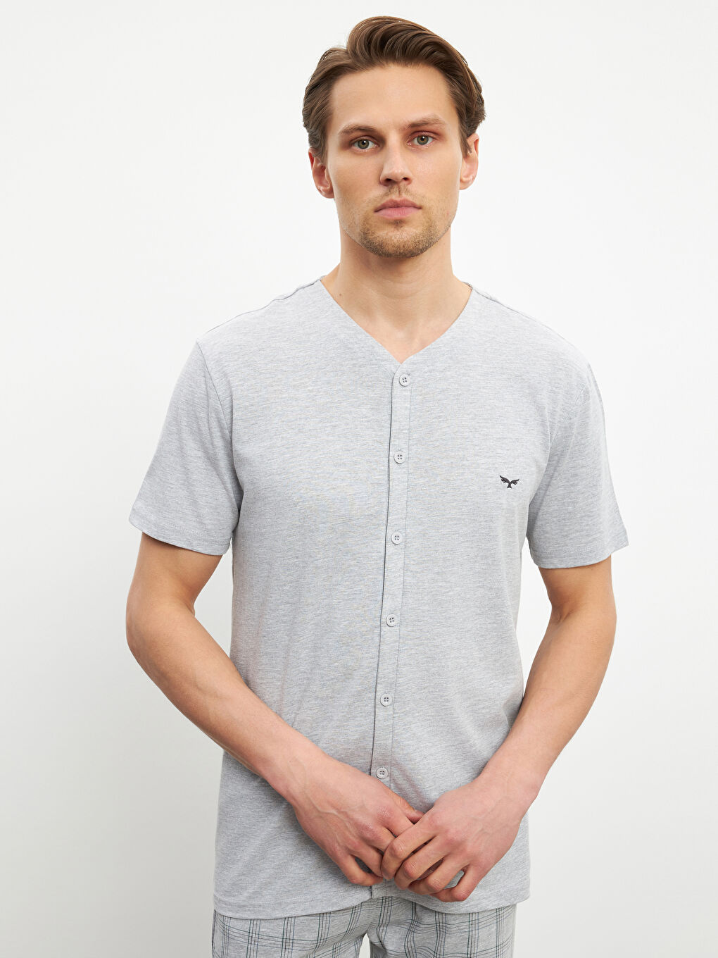 Standard Fit Men's Pajama Set -S59153Z8-LAL