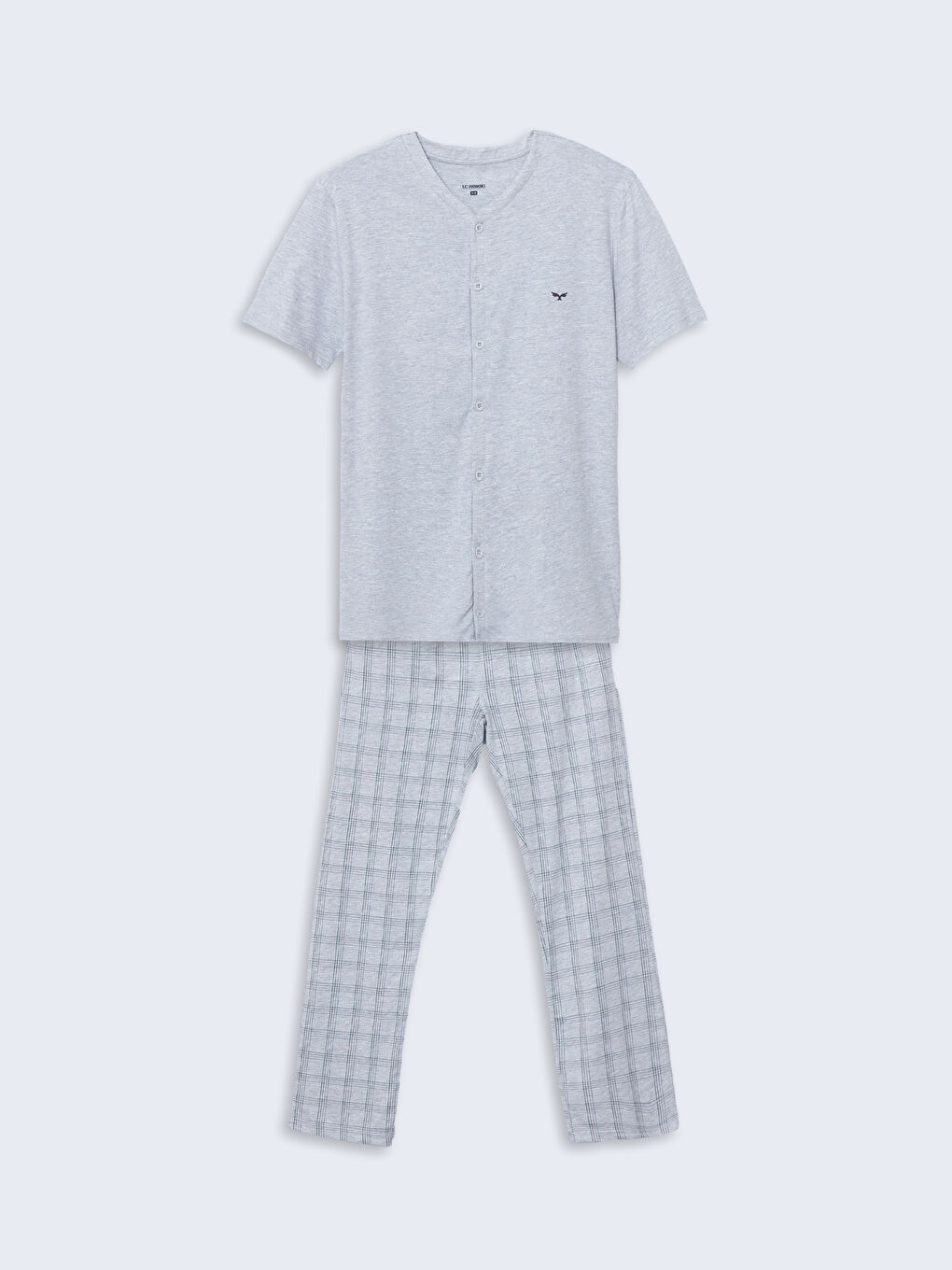 Standard Fit Men's Pajama Set -S59153Z8-LAL