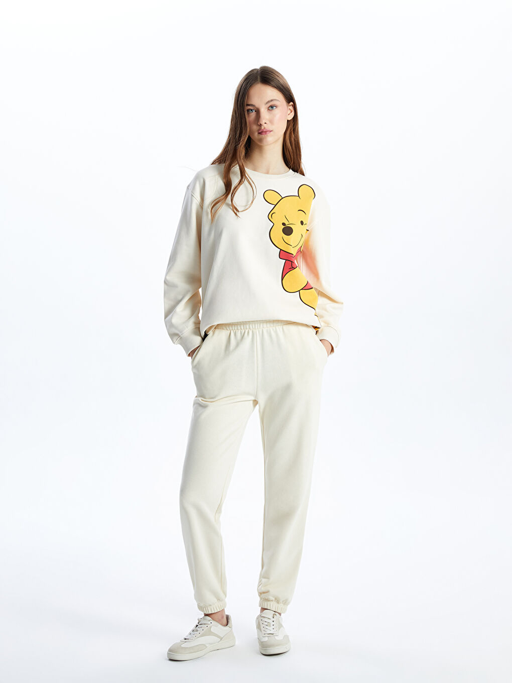 Elasticated Waist Women's Jogger Sweatpants -S59162Z8-YXD