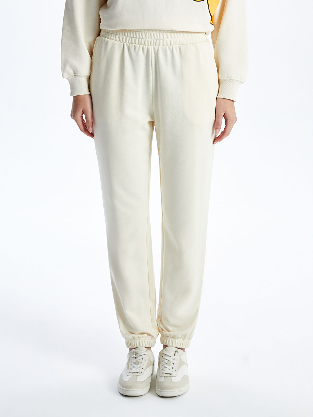 Elasticated Waist Women's Jogger Sweatpants -S59162Z8-YXD