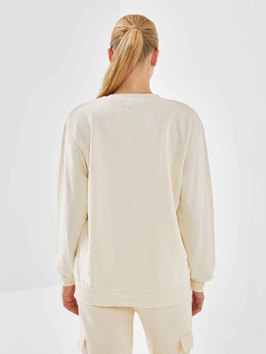 XSIDE Crew Neck Soho Printed Women's Sweatshirt -S59173Z8-YXD