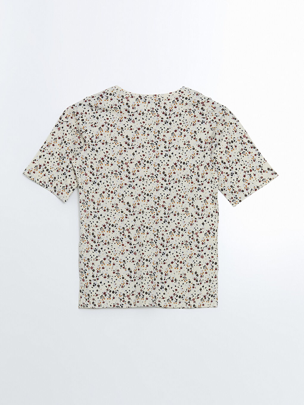 LCW Grace Crew Neck Floral Women's T-Shirt -S59179Z8-SWE