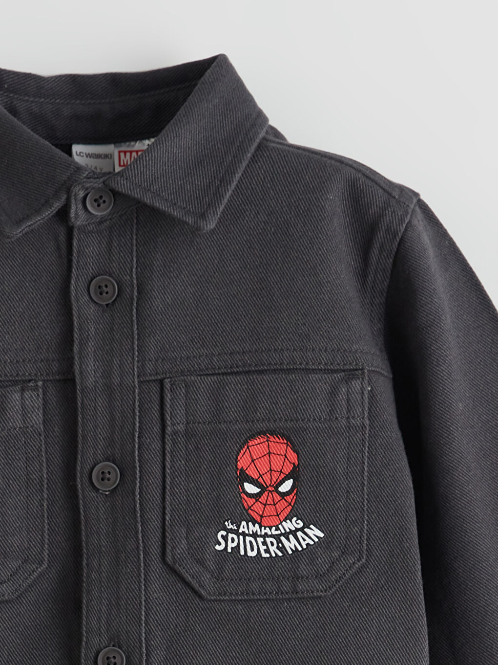 Spider-Man Printed Boys Shirt -S59189Z1-HEF