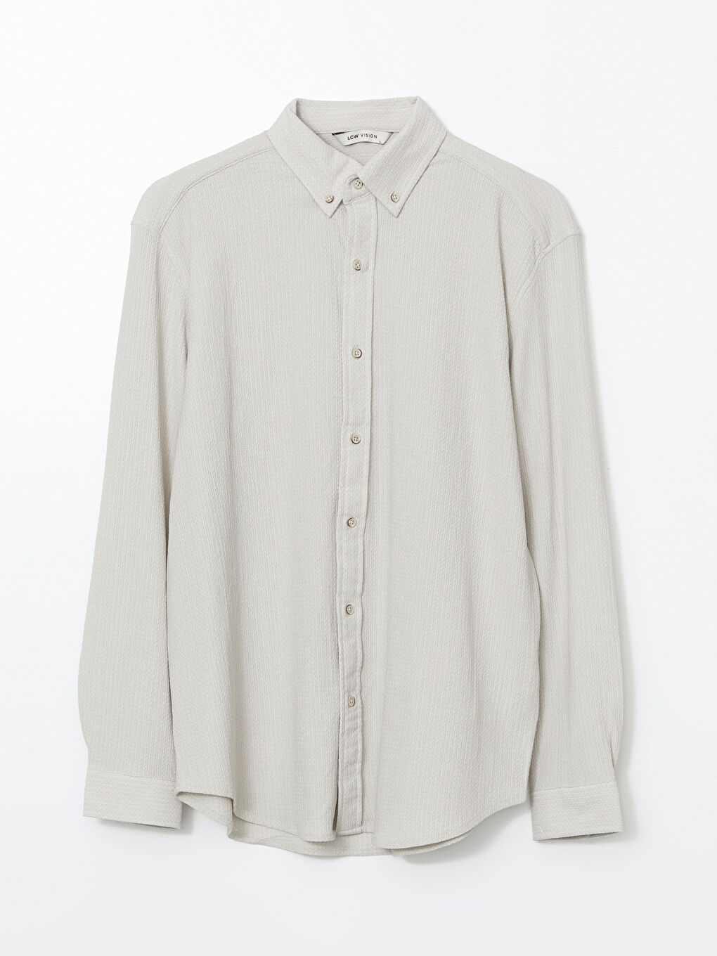 Regular Fit Long Sleeve Men's Shirt-4