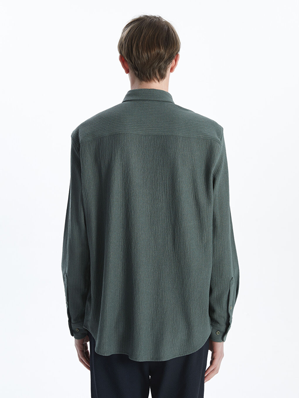 قميص مُحبحب للرجال-3