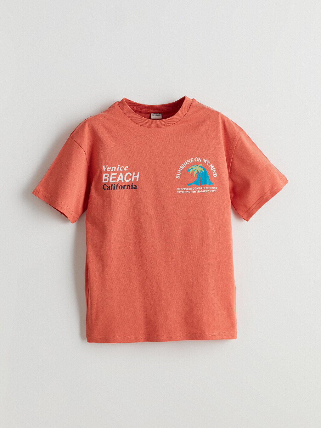 Crew Neck Boys' T-shirt-3
