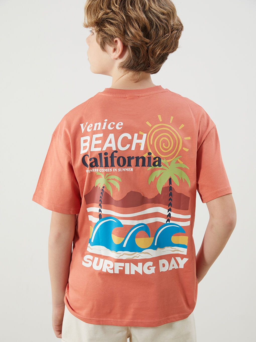 Crew Neck Boys' T-Shirt -S59217Z4-GQ1