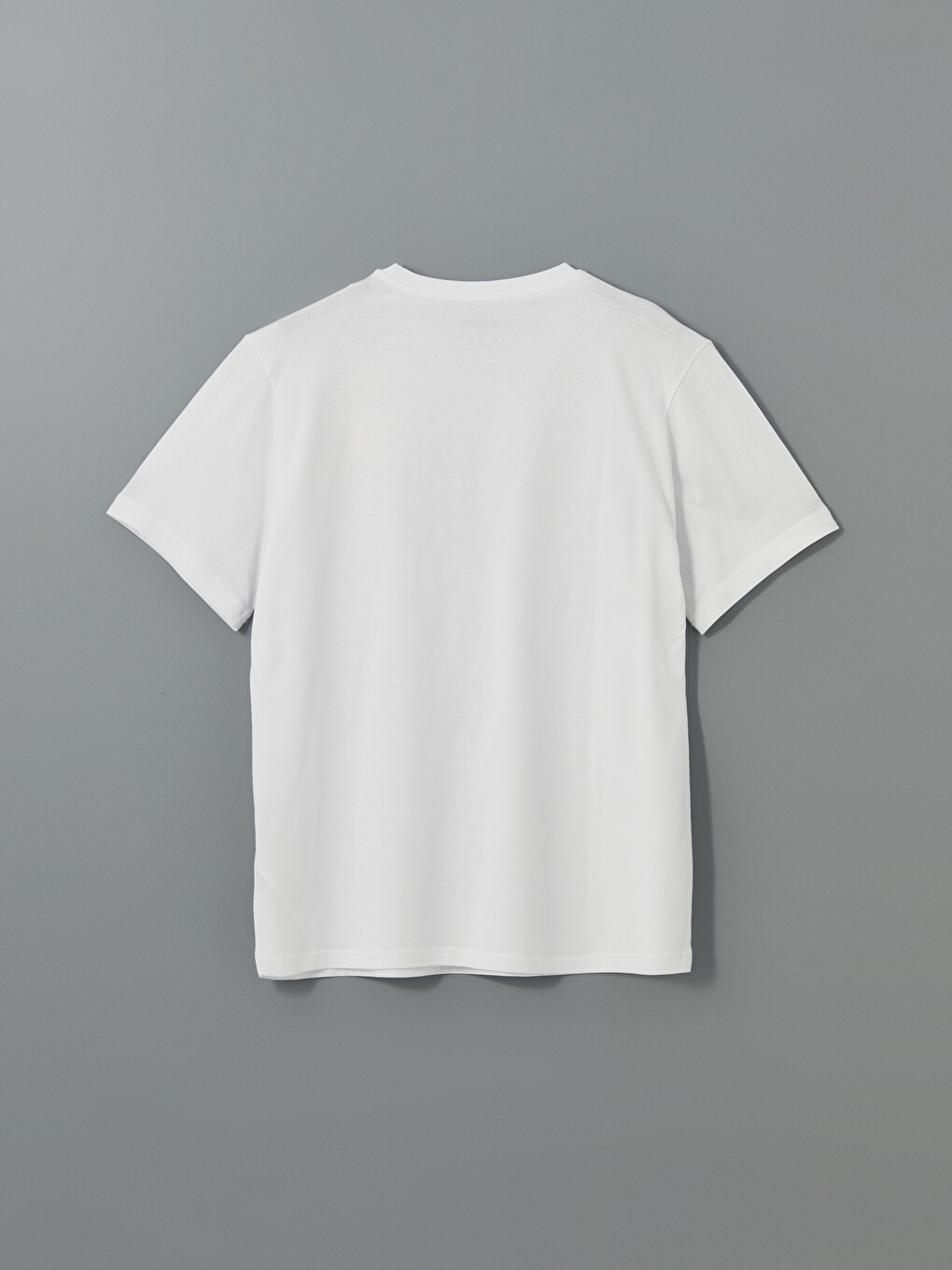 Crew Neck Printed Jersey Men's T-shirt-4