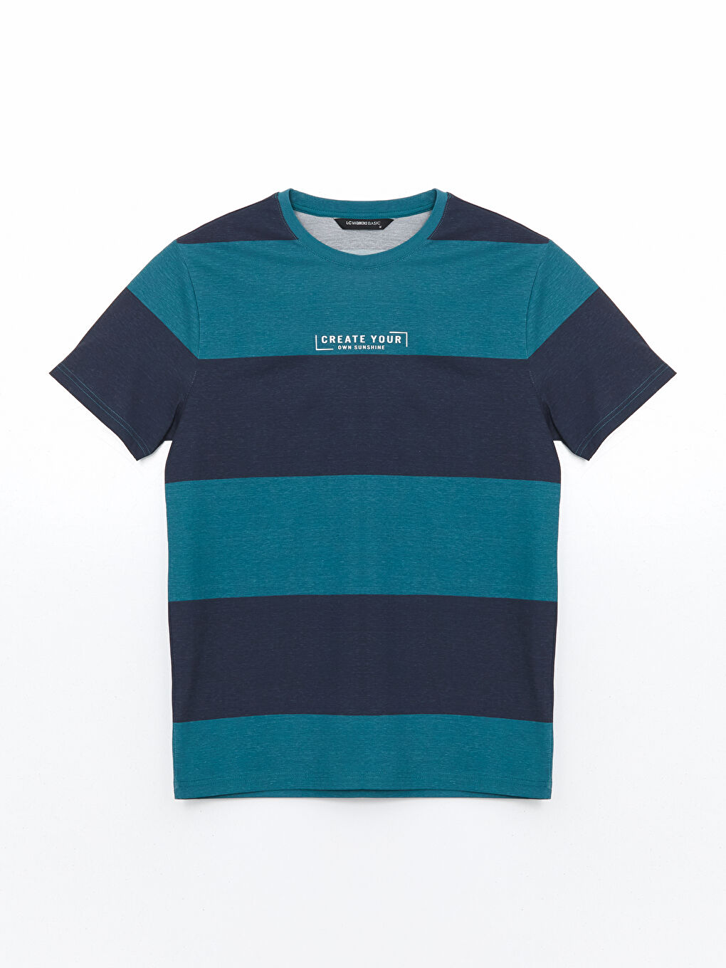 Muška color-block majica od češljanog pamuka  -S59220Z8-MCG