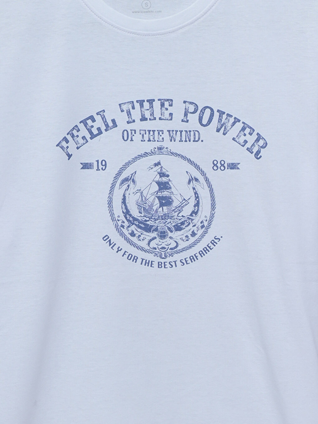 Crew Neck Printed Men's T-Shirt -S59224Z8-Q6K