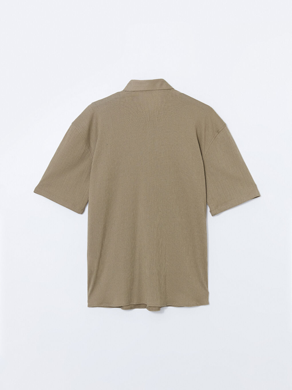 LCW Vision Regular Fit Short Sleeve Men's Textured Shirt -S59238Z8-JTZ
