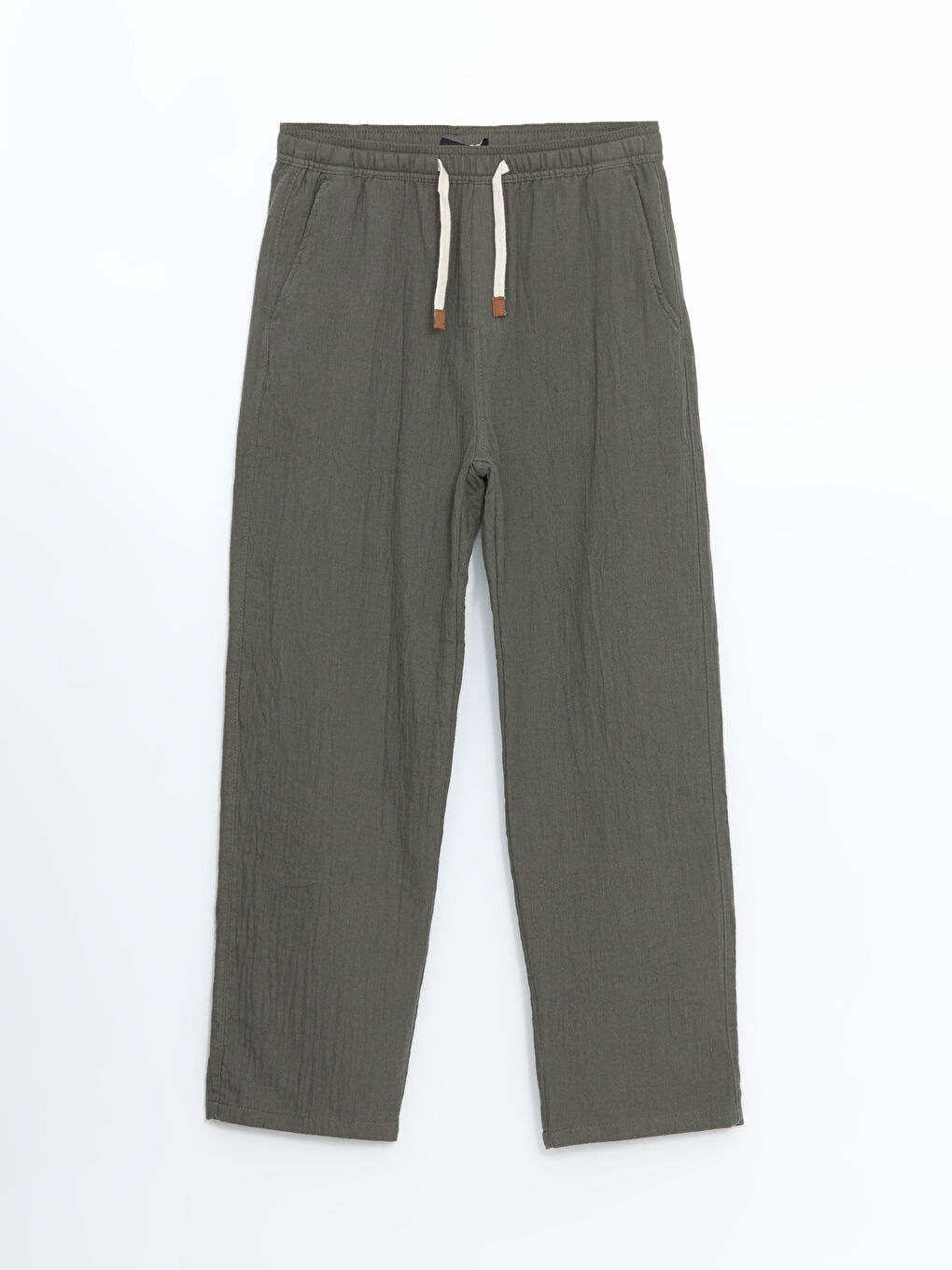 XSIDE Pantalone širokog kroja od muslina sa učkurom za muškarce -S59250Z8-YAG