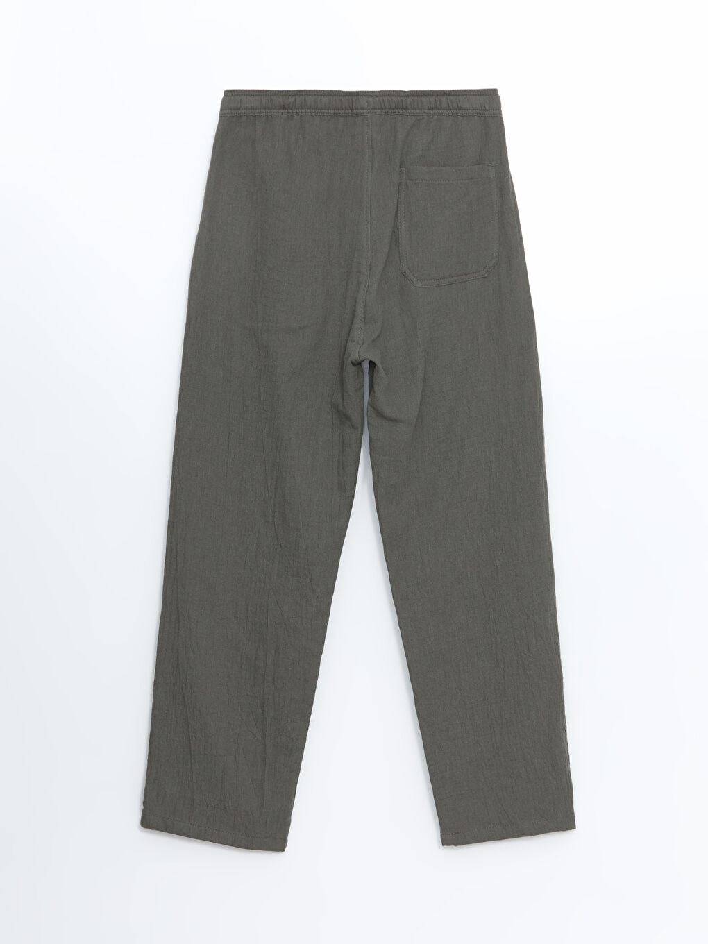 XSIDE Pantalone širokog kroja od muslina sa učkurom za muškarce -S59250Z8-YAG