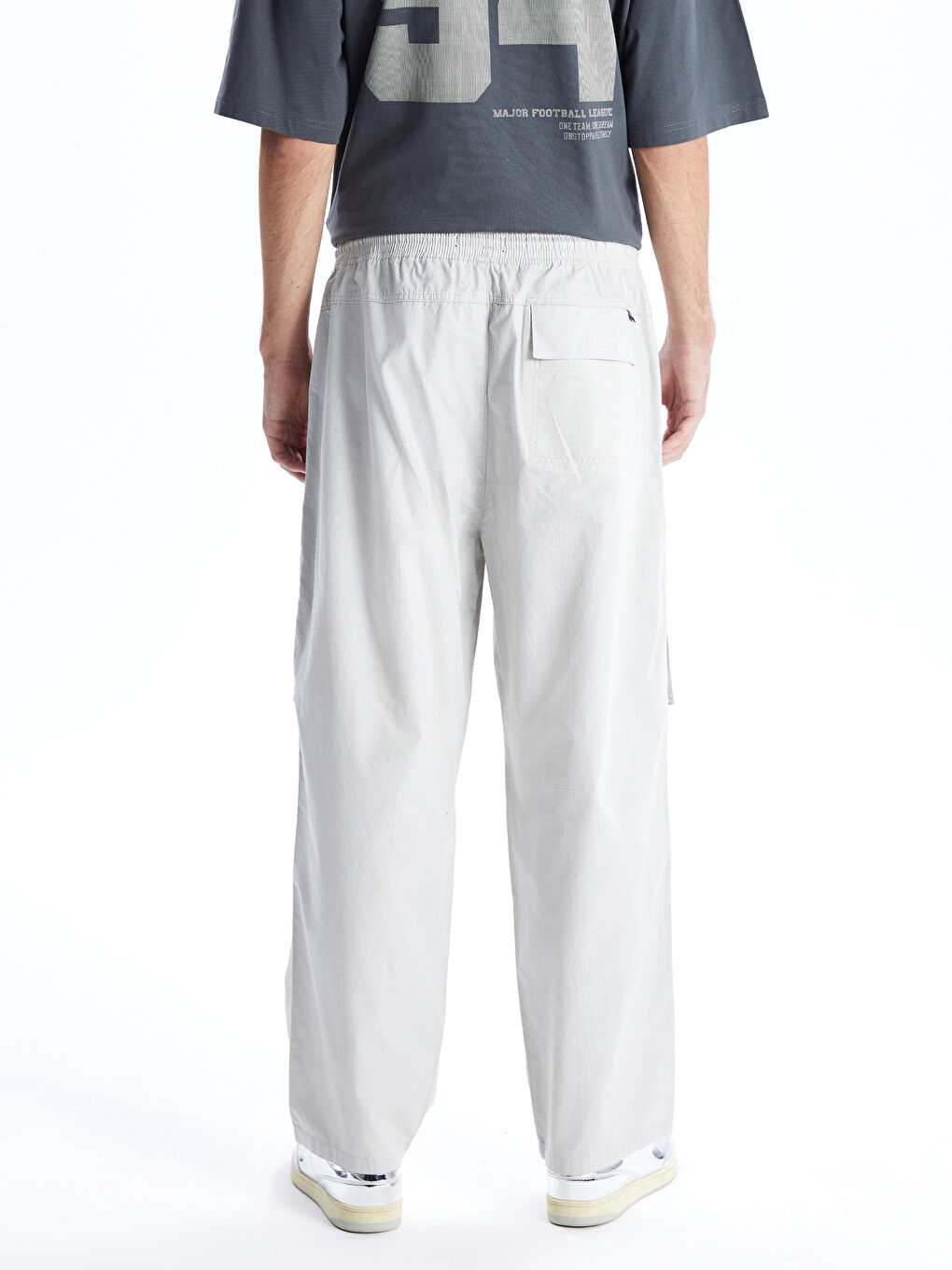 Relaxed Fit Men's Cargo Trousers-3