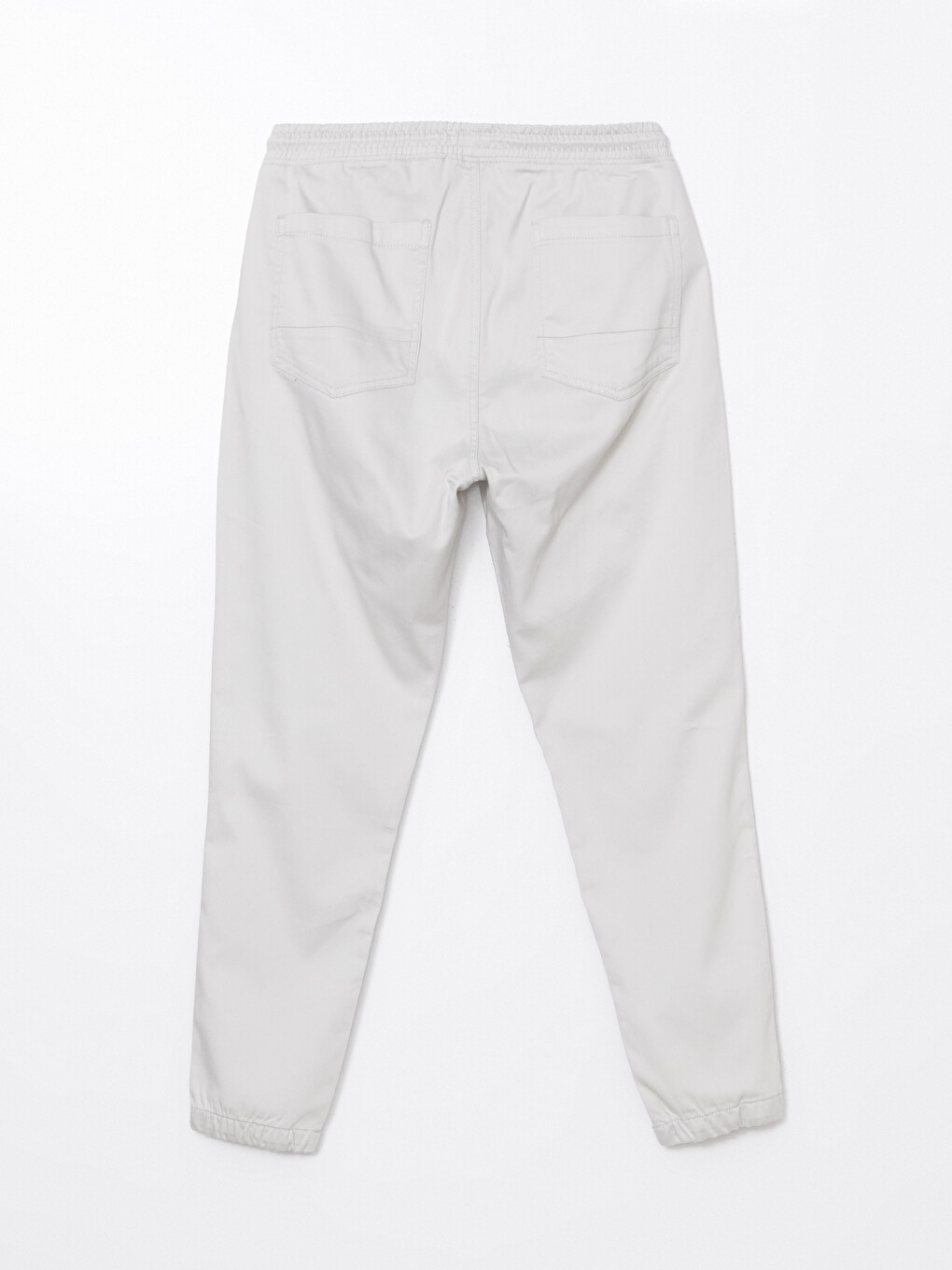 Gri Slim Fit Erkek Jogger Pantolon-5