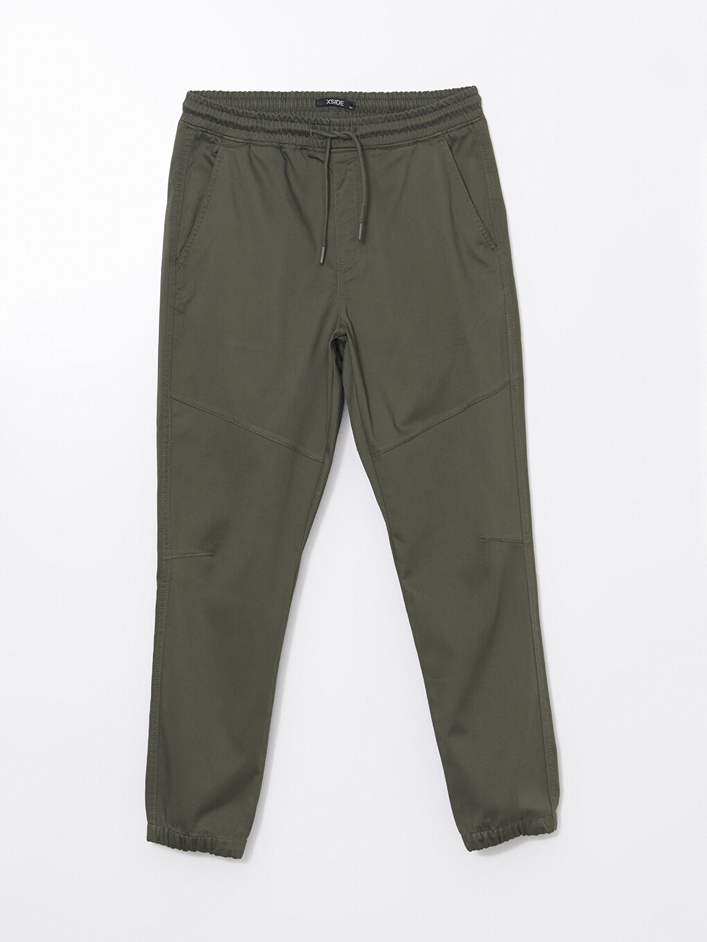 Haki Slim Fit Erkek Jogger Pantolon-4