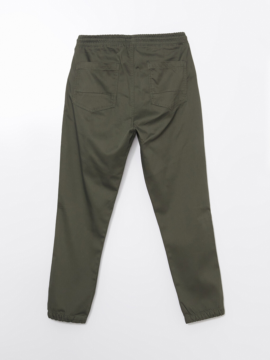 Haki Slim Fit Erkek Jogger Pantolon-5